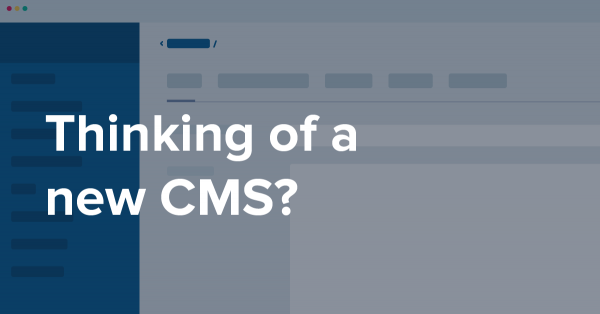 How to choose the right CMS