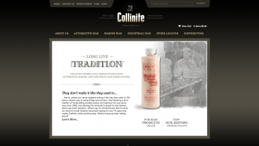 Collinite Auto, Marine and Industrial Wax Products