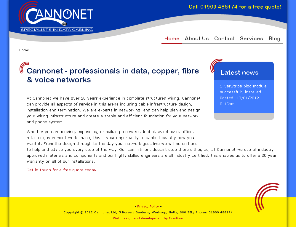 Cannonet - Data Cabling Specialists (MarijnKampf)