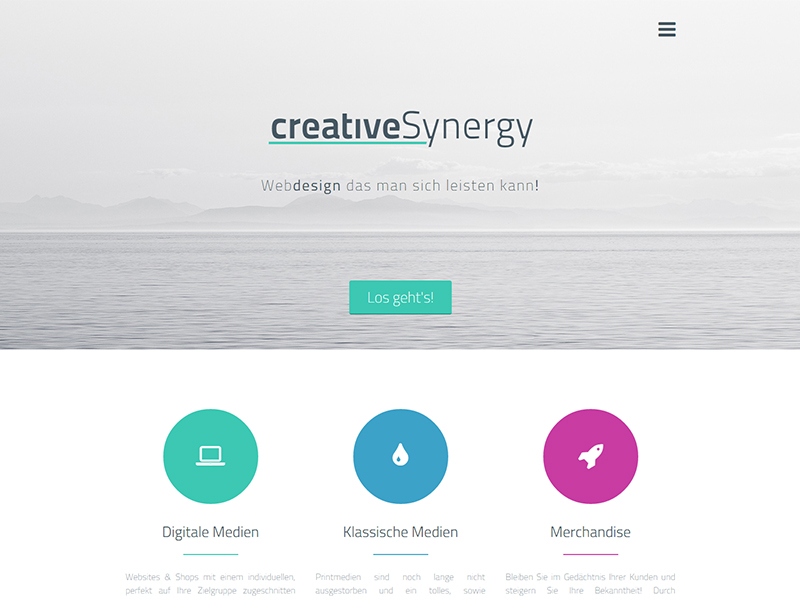 creativeSynergy - Webdesign das man sich leisten kann! (creativeSynergy)