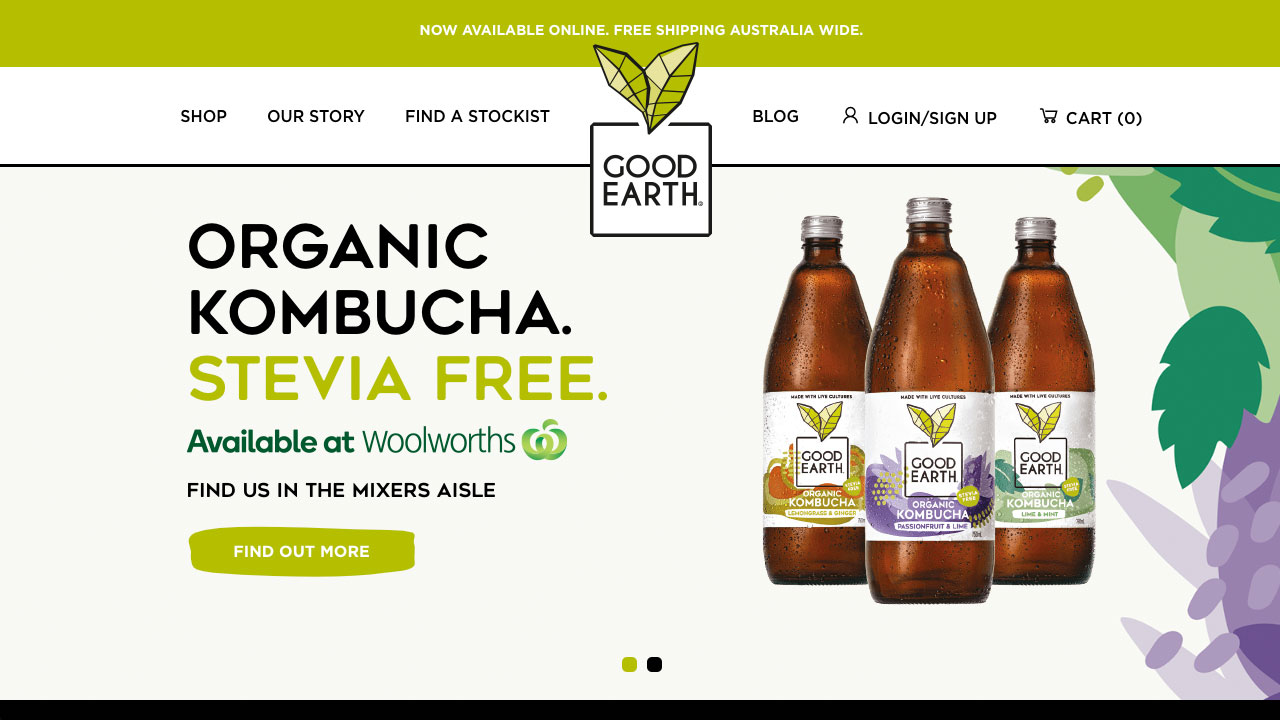 Good Earth Kombucha (UnDigital)