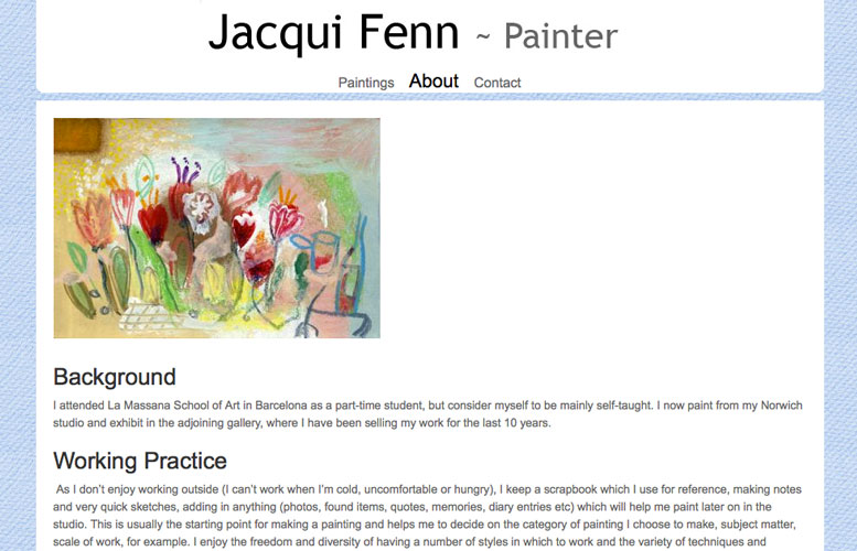 Jacqui Fenn - Painter (pinkp)