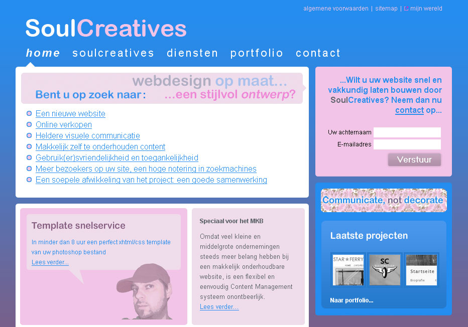 Develisys Web Design Portfolio - www.thestampmaker.com