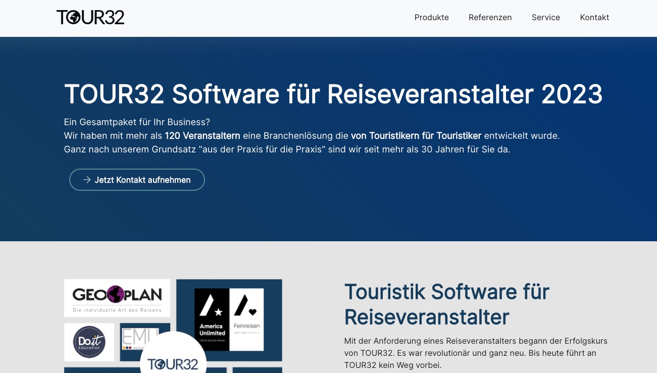 Reiseveranstalter Software TOUR32 (Jhhb)