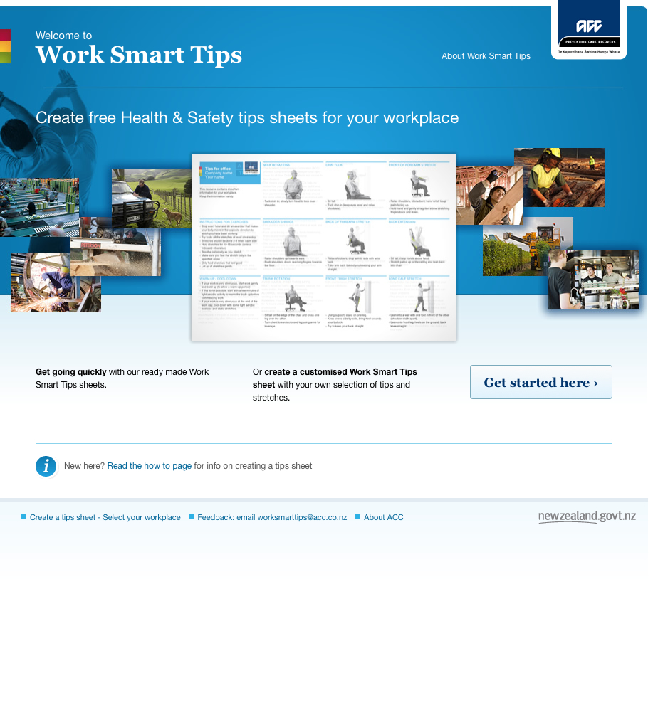 ACC Worksmart Tips (DNA)