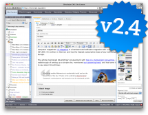 Screenshot of SilverStripe 2.4